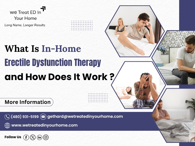 What Is In-Home Erectile Dysfunction Therapy and How Does It Work?