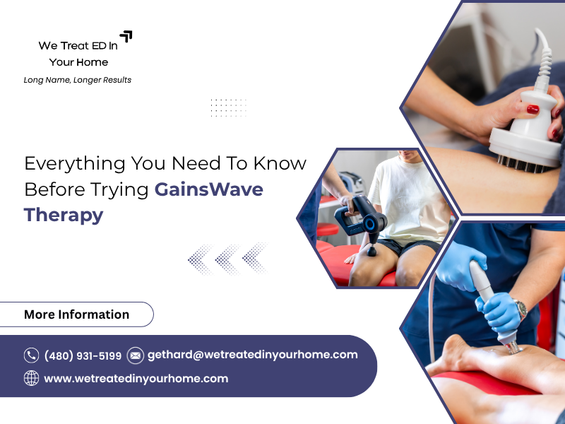 Everything You Need To Know Before Trying GainsWave Therapy