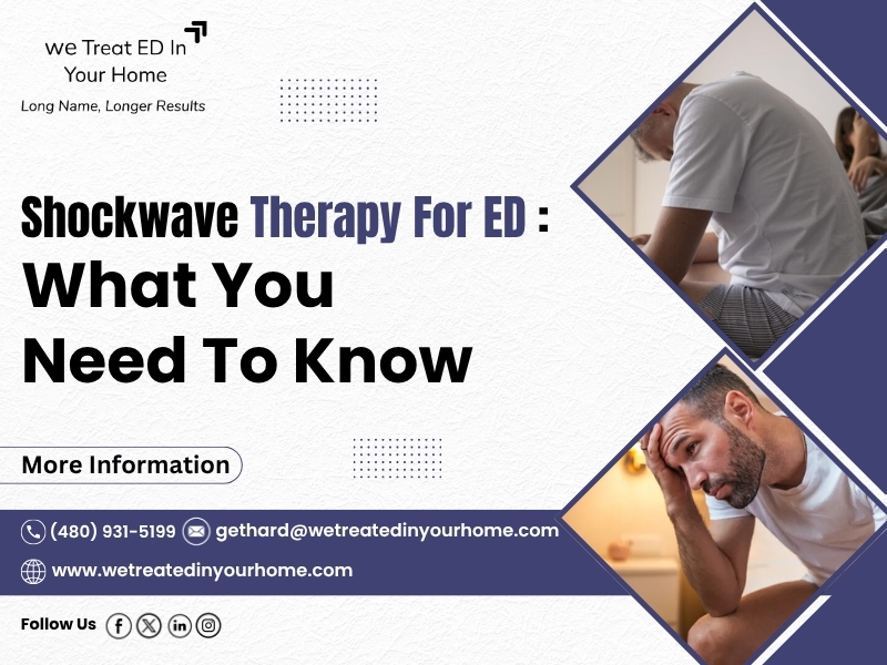 Shockwave Therapy For ED: What You Need To Know