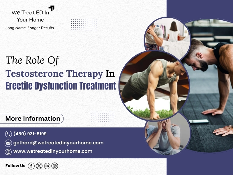 The Role Of Testosterone Therapy In Erectile Dysfunction Treatment