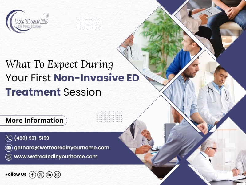 What To Expect During Your First Non-Invasive ED Treatment Session
